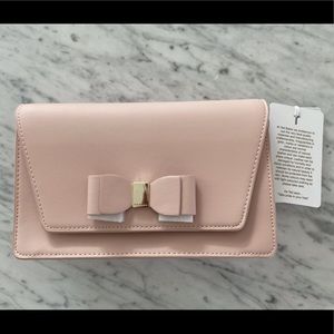 Ted Baker Dusty Pink Leather Purse
